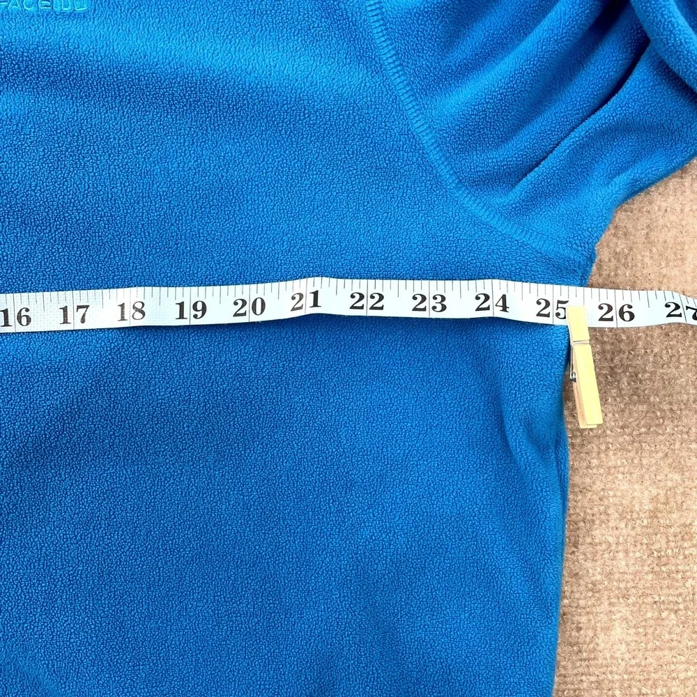 The North Face TKA 100 Glacier 1/4 Zip Sweatshirt Mens XL Blue Fleece Warm‎ Cozy
